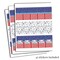 AmandaCreation 4th of July Firecracker Mini Candy Bar Wrappers 45 Pieces